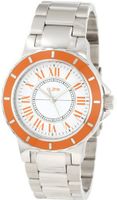 a_line AL-80009-02OR Marina White Dial Stainless Steel