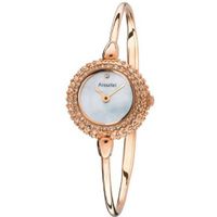 Accurist LB1495P Ladies Mother Of Pearl Rose Gold Charmed