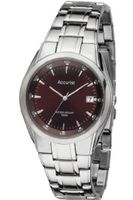Accurist Quartz With Brown Dial Analogue Display And Stainless Steel Bracelet MB843BR