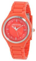 Activa By Invicta AA201-007 Red Dial Red Plastic