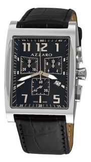 Azzaro AZ1250.12BB.009 Chronograph Black Dial and Strap