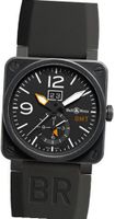 Bell & Ross Br03-90 Automatic Br-03-51-Gmt-Carbon