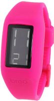 Breo Block Unisex Digital with LCD Dial Digital Display and Pink Plastic Strap B-TI-BLK3