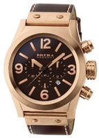 Brera Orologi Eterno Chrono BRETC4506 Chronograph 45mm ROSE GOLD IP Stainless steel case BROWN dial with date BROWN leather strap with signature buckle