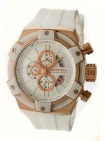 BRERA Supersportivo BRSSC4909 48mm White dial Rose Gold IP with White rubber strap