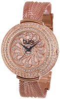 Burgi BUR051RG Crystal Mesh Bracelet