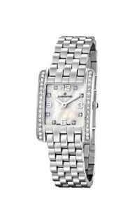 Candino Quartz with Mother Of Pearl Dial Analogue Display and Silver Stainless Steel Bracelet C4433/2