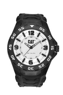 CAT Motion , Yellow / Black Dial and Black Rubber Strap