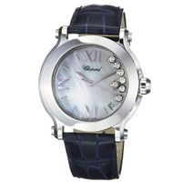 Chopard 278475-3002 Happy Sport Round Blue Mother-Of-Pearl Dial