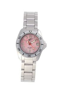 Chris Benz One Lady Pink - Silver MB Wrist for Her Diving