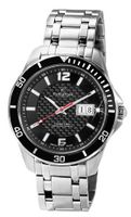 Christina Design London Racing Quartz with Black Dial Analogue Display and Silver Stainless Steel Bracelet 515SBL
