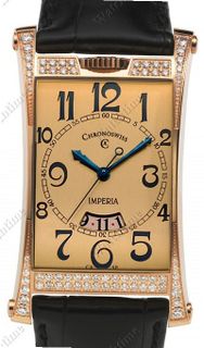 Chronoswiss Lady Line Imperia with Diamonds in Redgold
