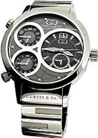 Curtis & Co. 2013 Big Time World Stainless Steel Grey Dial Swiss Made Numbered Limited Edition
