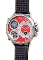 Curtis & Co. Big Time World 57mm Red Dial Swiss Made Numbered Limited Edition