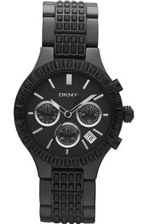 DKNY Chronograph Black Ion-plated Ladies NY8316
