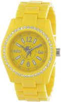 edc Ladies Wrist Disco Glam - Happy Yellow With Gemstones A.EE900172004