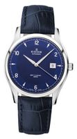 Edox 80086 3 BUIN WRC Automatic Stainless Steel Blue Leather Date