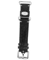 Fendi Selleria 18 mm Genuine Leather Strap Band Stainless Steel