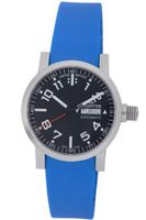 Fortis 623.22.41 SI.17 Spacematic Automatic Day and Date Silicone Strap