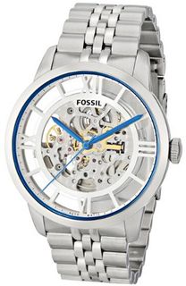 Fossil ME3044 Townsman Analog Display Automatic Self Wind Silver