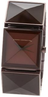 French Connection FC1007R Stainless Steel Square Case
