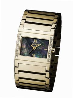 Glamour Time GT310G31-2 Ladys Wrist Gold plated Stainless Steel Strap