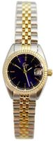 Great Timing GT 2-Tone 10ATM Blue Dial Link Band Date Swiss GTA...