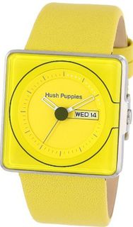 Hush Puppies HP.3683L.2510 Freestyle Stainless Steel Square Leather Day Date