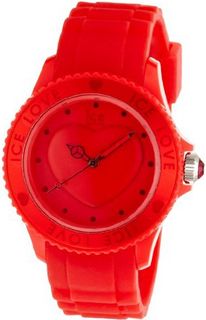 Ice- Ice-Love Silicone Strap Red Dial Unisex #LO.RD.U.S.10