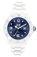 Ice SIWBBS10 Ice-White Dark Blue Dial with White Bracelet
