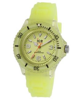 uIce-Watch Ice-Glow Glow Yellow Dial Glow Yellow Silicone 
