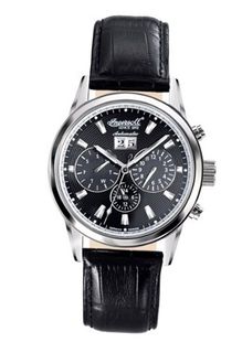 Ingersoll IN1214BK Gatsby Fine Automatic Timepiece Black Dial