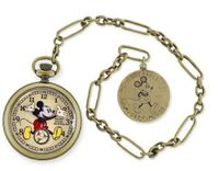 Ingersoll Unisex IND 25835 Ingersoll Mickey Mouse 30's Collection Gold Pocket