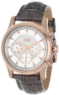 JBW J6266C Mother-Of-Pearl Leather Diamond