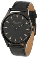 Johan Eric JE9000-13-007 Helsingor Black Ion-Plated Leather