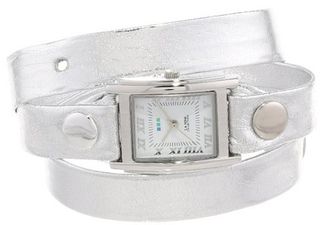 La Mer Collections LMMTW1002 Silver Wrap