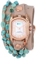 La Mer Collection's LMMULTI1003 Natural Turquoise Wrap