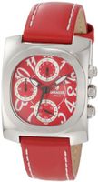 Lancaster OLA0288RSBN-RSBN Chronograph Red Dial Red Leather