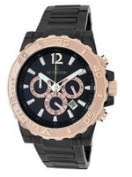 Le Chateau 5417M_BLK Sports Dinamica Collection Gun-metal and Rose-gold