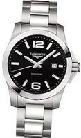 Longines Conquest Black Dial Stainless Steel L36594586