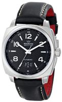 Marvin M119.13.44.64 "Malton 160" Stainless Steel and Leather Automatic