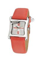 Miss Sixty Ladies Stt002 In Collection Bicolor, 2 H and S, Silver Dial and Red Strap