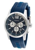 Momentus Blue Rubber Band & Dial Chronograph Sport FS312S-05RB