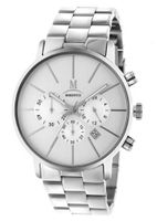 Momentus Silver Stainless Steel White Dial Chronograph FD238S-02SS