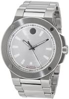 Movado 0606701 SE Extreme Stainless Steel Case and Bracelet Silver Dial