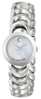 Movado 606249 Rondiro Stainless-Steel White Mother of pearl Round Dial