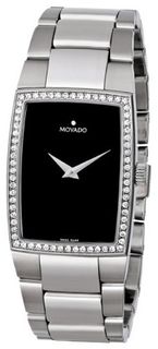 Movado 606306 New Eliro Stainless-Steel Bracelet Black Dial