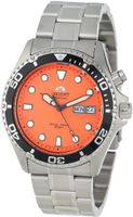 Orient EM6500AM Ray Automatic Stainless Steel Orange Dial