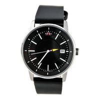 Orient ER0200CB Disk Automatic Black Dial Leather Strap