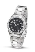 Philip Ladies Caribbean Analogue R8253107525 with Quartz Movement, Black Dial and Stainless Steel Case
